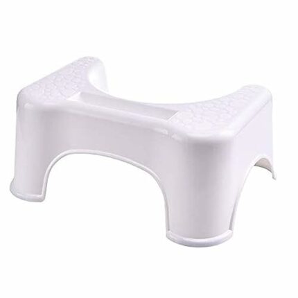 NTEK Bathroom Toilet Stool | Medically Tested Squatting Potty Bathroom Step Stool | for Constipation Piles Relief Foot Stool | Toilet Non-Slip An