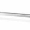 ZACK BARRA TOALLA Doble, Silver Metalic Stainless Steel