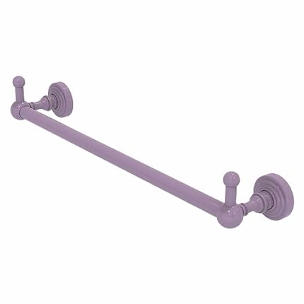 Allied Brass WP-41-18-PEG-LVN Waverly Place Collection 18 Inch Towel Bar with Integrated Hooks, Lavender