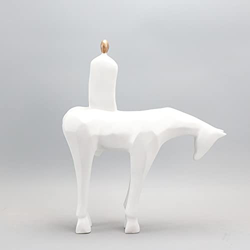 XDKLL Series Creative Wrangler Sculpture Art Resin Handicraft Decoration Wine Cabinet Home Living Room Porch Decoration