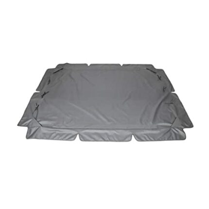 Swing Chair Canopy Replacement 3 Seater Garden Swing Seat Canopy Cover Garden Hammock Cover Waterproof Rip Proof Replacement Canopy for Garden Sw