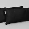 Vargottam Indoor/Outdoor Polyester Fabric Lumbar Pillow Cover, All-Weather Waterproof Rectangular Cushion Case for Patio Furniture, 16" x 24" Set