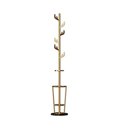 LUKEO Floor-standing creative metal coat hanger coat rack home indoor coat hanger bedroom coat rack (Color : D, Size