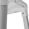 Croydex Large Adjustable Shower Stool, White