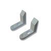 Toilet Bumpers Wobbly Toilet Loo Seat Stabilisers Stop Children Slipping Sliding Set of 2 (White)