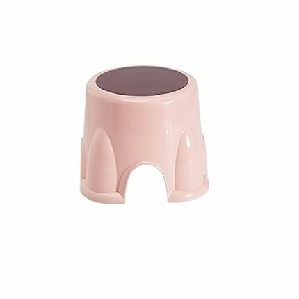 Shower Stool Plastic portable Footstool Stackable waterproof,for Adults, Kitchen Garden Bathroom Stepping Stool.,C