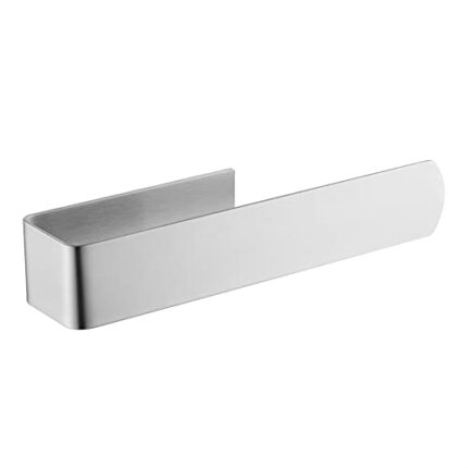 HIGOH Towel Racks, Towel Rail for Bathroom,Stainless Steel Hand Towel Holder,Self-Adhesive Wall Hanging Brushed Towel Holder,Kitchen Hand Towel H
