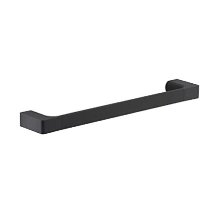Gedy Pirenei Towel Rail 35 cm, Brass, Black, Small