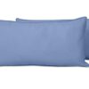 Vargottam Indoor/Outdoor Polyester Fabric Lumbar Pillow Cover, All-Weather Waterproof Rectangular Cushion Case for Patio Furniture, 16" x 24" Set