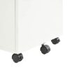 MMT Furniture Designs Ltd Under Desk 3 Drawer Pedestal, Wood, White