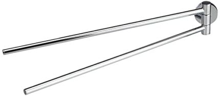 Smedbo "Home" Swing Arm Towel Rail, Polished Chrome, 44 x 4.8 x 4.8 cm