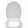 Croydex White HYGI Toilet SEAT WL400022H, 46.2 x 37.2 x 7 Centimeters