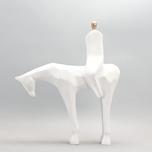 XDKLL Series Creative Wrangler Sculpture Art Resin Handicraft Decoration Wine Cabinet Home Living Room Porch Decoration