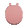 Douceur d'Intérieur Plain MDF Seating, wood, Powder Pink, Size: Pack of 1