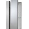 Croydex Anton Single Door Stainless Steel Cabinet