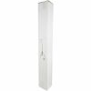 qtx Robust Steel Speaker Stand, Black & 127.080UK QR15COVER Black Protective Slip-On Cover for Speaker