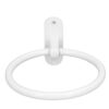 HEEPDD Towel Rings, White Aluminum Alloy for Home Hotel Bathroom Towel Ring