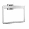 Croydex Flexi-Fix Easy to Fit Shoreditch Towel Ring with Zinc Alloy Construction, Chrome