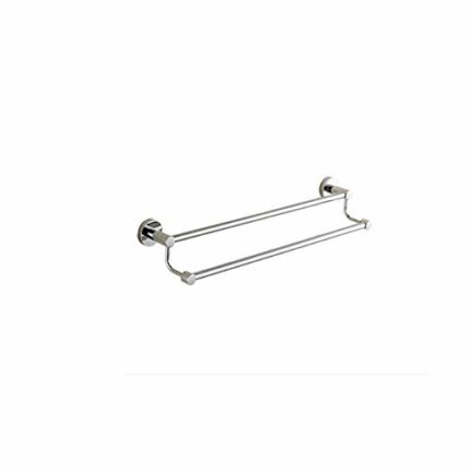 N/A Double Towel Rack, Stainless Steel Towel Rack, Household Bathroom Towel Organizer