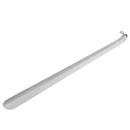 ALOBY Stainless Steel Shoe Horn, Long Handle Easy Use Ergonomically Designed Shoehorn, Sturdy for Women Children Seniors Men