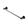 Towel Bar for Bathroom Wall Mounted 40cm（15.7inch）Matte Black SUS 304 Stainless Steel Shower Towel Rack Gudetap GTA20806B