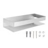 Pilipane 30cm Stainless Steel Wall Mounted Bathroom Shower Shelves,Shower Shelf,Stainless Steel Shower Organizer,Sturdy Bathroom Shelves Fits Kit