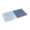 CENPEK 4 Pack Self Adhesive Mirror, 20x20cm Mirror Tiles,Flexible Plastic Mirror Sheets, 2MM Thick Acrylic Mirror,Frameless Small Mirror for Home