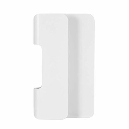 Lazmin Wall Mount Phone Holder,Smart Phone Station TV Remote Control Holder,with Adhesive Strips,Wall-Mounted Phone Brackets Holder for Bedroom(W