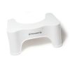 Top Life Collapsible Bamboo Toilet Stool - Physiological Wooden Footrest - Foldable Squatting Step Stool for WC - Anti Constipation, Recommended