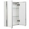 Croydex Anton, Stainless_Steel, Stainless Steel, Medium Double Door