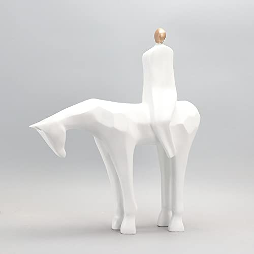 XDKLL Series Creative Wrangler Sculpture Art Resin Handicraft Decoration Wine Cabinet Home Living Room Porch Decoration