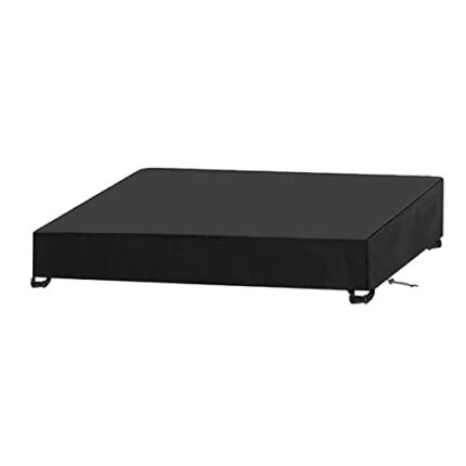 WMLBK Garden Table Cover, Patio Table Top Furniture Cover Table, Windproof Waterproof Proof Patio, 600D Oxford Fabric Rip Cover for Outdoor/Indoo