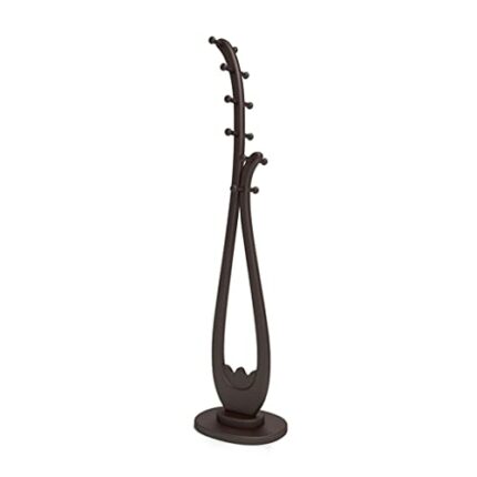 N/A Living room solid wood floor coat hanger home bedroom coat hanger Chinese vertical coat hanger thickened
