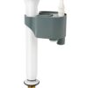 1/2" Toilet Fill Valve WRAS Approved Cistern Fill Valve Adjustable Toilet Inlet Valve Bottom Entry Brass Thread 5 Year Guarantee