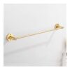 HIGOH Towel Racks, Towel Rail for Bathroom,Single Towel Bar,Brass Towel Holder Rack,Toilet Wall Mounted Hand Towel Holder Hanging Holder,Decorati