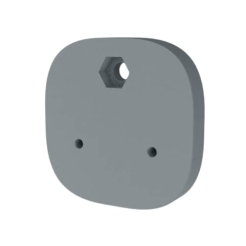 Smart Air Quality Monitor Wall Mount Bracket Hidden Holder For Amazon (Grey)