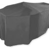 Bosmere Protector 6000 | Rectangular Garden + Chairs Table Cover | L 215cm W 173cm H 90cm | 100% Waterproof, UV Protected, Heavy Duty 600D | 6 Ye