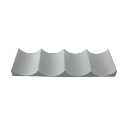 Ganquer Wine Rack, European Style Plastic Wine Bottle Holder Stand Wine Storage Holder Countertop Wine Bottle Display Mat for Kitchen Cabinet, Cu