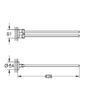GROHE 41183DC0 Start Accessories Towel bar, Steel