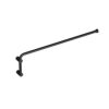 COSMIC - Swivel Towel Rail for Bathroom | Matte Black Finish | Easy Installation with Screws | Dimensions 3 x 11 x 40 cm