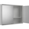 Croydex Simplicity Self-Assembly 2 Door Mirror Cabinet (FSC MDF), White