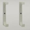 3D Cabin Bracket Compatible With The SKY Q HUB WIFI/Router Internet: Wall mount/bracket : WHITE