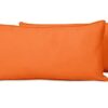 Vargottam Indoor/Outdoor Polyester Fabric Lumbar Pillow Cover, All-Weather Waterproof Rectangular Cushion Case for Patio Furniture, 16" x 24" Set