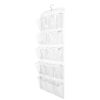 Zimso 30 Pockets Dual Sided Hanging Shoe Organizer Hanging Shoe Shelves , Shoe Hanger Organizer for Closet 43.9 x 43.9 in (Grey)