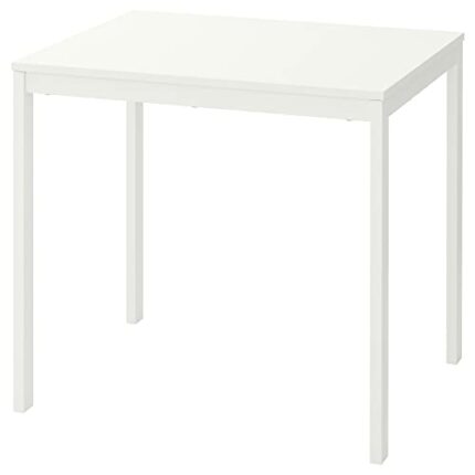 Ikea VANGSTA extendable table, 80/120x70 cm, white