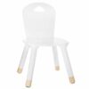 ATMOSPHERA Chair White, Wood, L. 28 x l. 50 x H. 28 cm