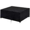 Tesmotor Garden Furniture Covers Waterproof, 420D Oxford Fabric Patio Furniture Set Covers Extra Large Outdoor Furniture Cover for Table Chairs S