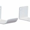 Xbox One S Wall Mount and Controller Brackets Bundle (White) - Includes Fixtures & Fittings - Made in the UK! Dynas