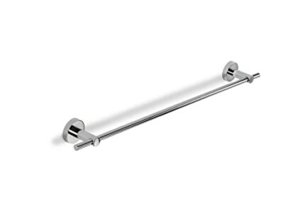 Croydex Flexi-Fix Romsey Towel Rail with Zinc Alloy Construction, Chrome