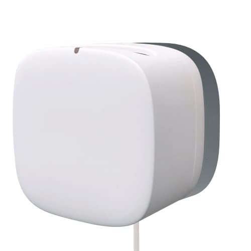 Smart Air Quality Monitor Wall Mount Bracket Hidden Holder For Amazon (Grey)